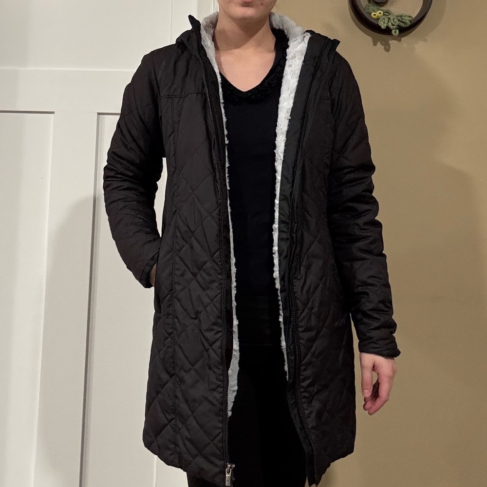 Columbia Women's Black Quilted Puffer Coat